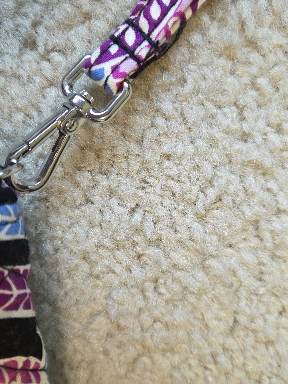 Vera Bradley Turn Lock Wristlet Wallet- Alpine Floral